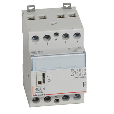 CX3 DIN kontaktor 230Vac 4NO 40A lydløs 3M - 1