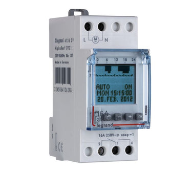 AlphaRex D21 digital årsur 16A 1-skiftekontakt 2M - 1
