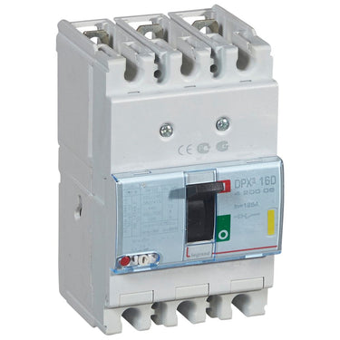 DPX³ 160 maksimalafbryder termo 3pol 125A 16KA - 1