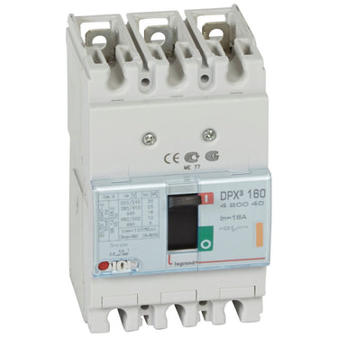 DPX³ 160 maksimalafbryder termo 3pol 16A 25KA - 1