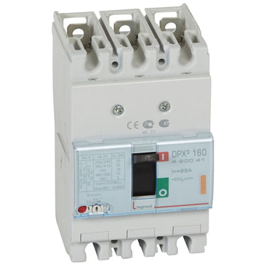 DPX³ 160 maksimalafbryder termo 3pol 25A 25KA - 1