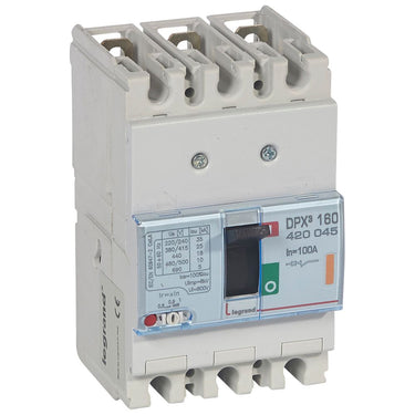 DPX³ 160 maksimalafbryder termo 3pol 100A 25KA - 1