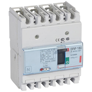 DPX³ 160 maksimalafbryder termo 4pol 25A 36KA - 1