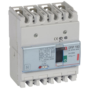 DPX³ 160 maksimalafbryder termo 4pol 100A 36KA - 1