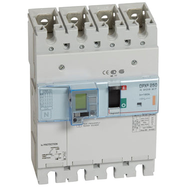 DPX³ 250 maksimalafbryder elektronisk + jordfejl 4pol 160A 25KA - 1