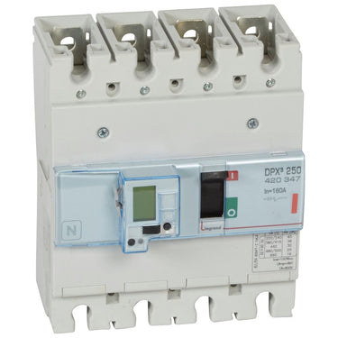 DPX³ 250 maksimalafbryder elektronisk 4pol 160A 36KA - 1