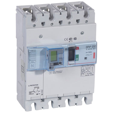 DPX³ 250 maksimalafbryder elektronisk + jordfejl 4pol 160A 36KA - 1