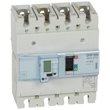 DPX³ 250 maksimalafbryder elektronisk 4pol 40A 50KA - 1