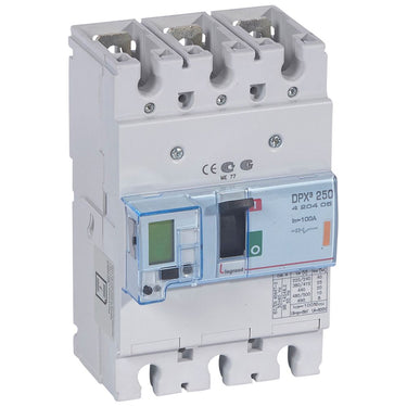 DPX³ 250 maksimalafbryder elektronisk 3pol 100A 25KA - 1