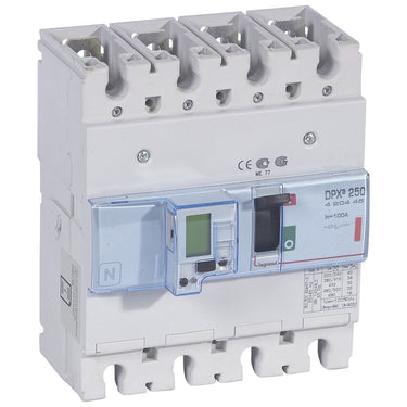 DPX³ 250 maksimalafbryder elektronisk 4pol 100A 36KA - 1