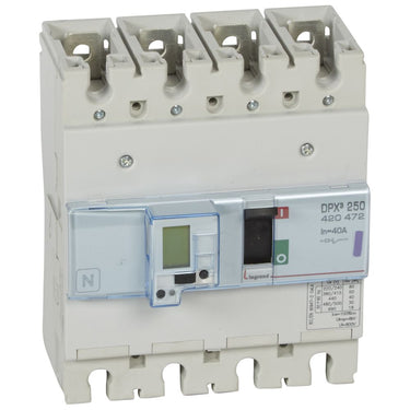 DPX³ 250 maksimalafbryder elektronisk 4pol 40A 50KA - 1