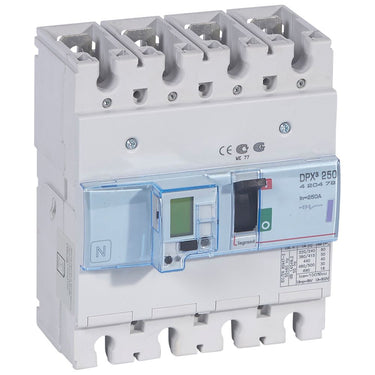 DPX³ 250 maksimalafbryder elektronisk 4pol 250A 50KA - 1