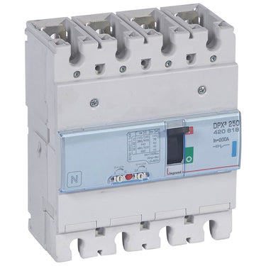 DPX³ 250 maksimalafbryder termo 4pol 200A 70KA - 1