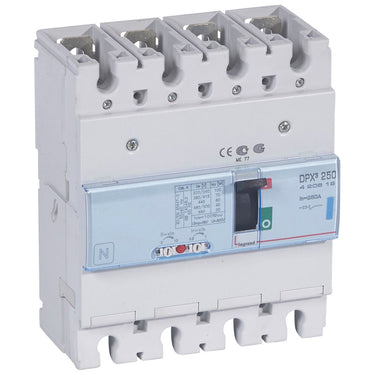 DPX³ 250 maksimalafbryder termo 4pol 250A 70KA - 1