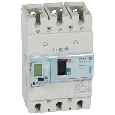 DPX³ 250 maksimalafbryder elektronisk 3pol 40A 70KA - 1