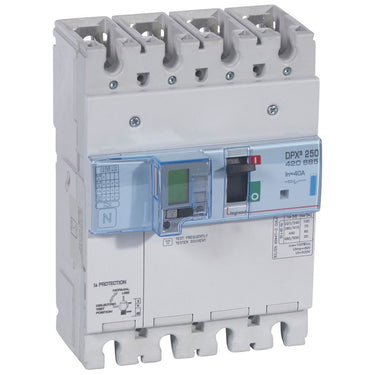 DPX³ 250 maksimalafbryder elektronisk+ energi +jordfejl 4pol 40A 70KA - 1