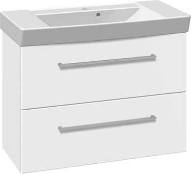 Dansani Mido møbelpakke 82 cm 2 sk mat hvid - 1