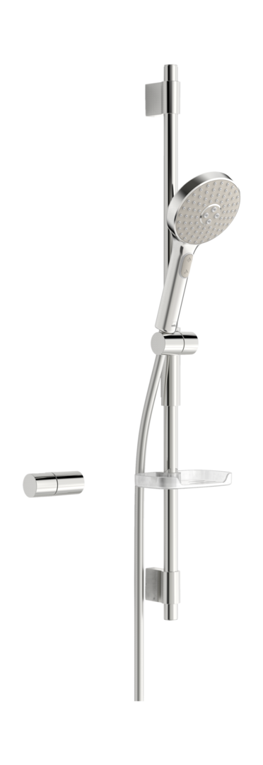 Oras Hydractiva brusesæt 740mm Ø120mm 3 stråletyper forkr - 1