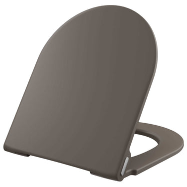 Pressalit Style D2 toiletsæde soft close/lift-off mat taupe - 1