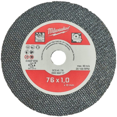 Skæreskive metal t/multiskæreværktøj scs41/76 76mm pk a 5stk - 1