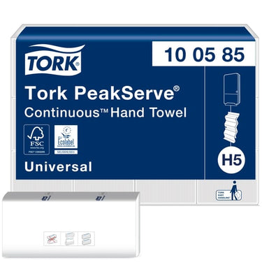 Tork H5 PeakServe Continuous Håndklædeark Universal hvid 12 pk a 410 ark - 1