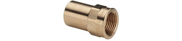 Sanpress indstiksstykke 42 x 1 1/2" nippel/muffe rødgods - 1