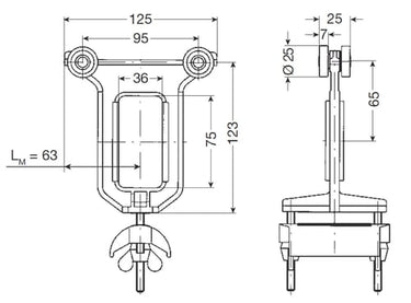 Medbringervogn for fladkabel plast - 1