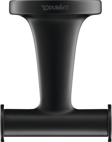 Duravit Starck T dobbelt krog sort mat - 1