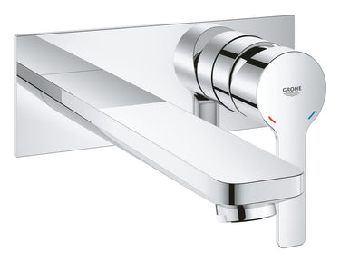 GROHE Lineare New 2-hulshåndvaskarmatur til indbygning udvendig dele L-Size krom - 1