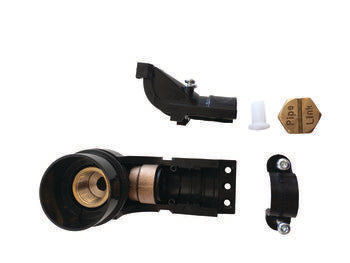 Unite koblingsdåse rødgods enkelt push 15 mm x 1/2" - 1