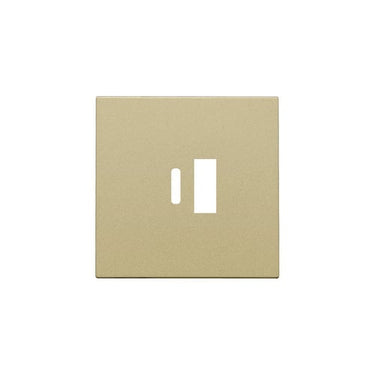 Afdækning til USB-A + USB-C oplader gold coated - 1