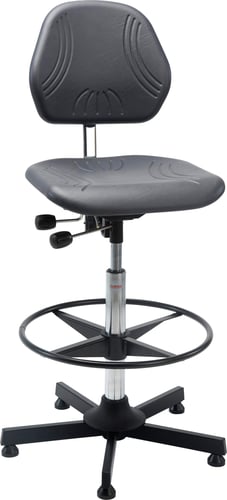 Comfort høj stol med fodring og glidesko - 1