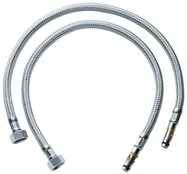 GROHE tilslutningsslange 470 forkromet 2 stk - 1