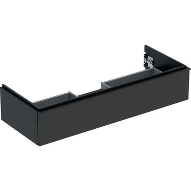 Geberit Icon vaskeskab 1184 x 476 x 247 mm 1 skuffe Lava højkomprimeret trelags-spånplade mat lakeret - 1