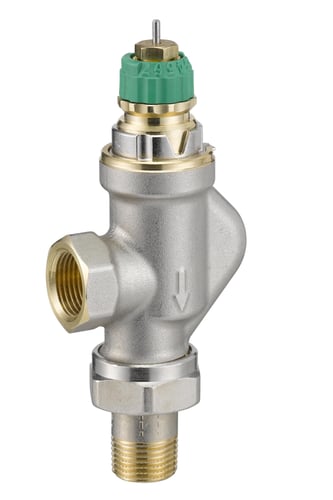 Danfoss RA-DV 10 UK ventilhus omvendt vinkel - 1