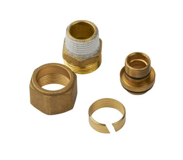 Overgang styk roth 16 mm X 1/2" nippel - 1