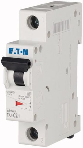 Automatsikring 2A 1P C FAZ-C2/1 - 1