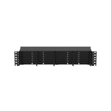 HD Flex 19" Panel 2U for 24 kassetter (max 288 fiber) sort - 1