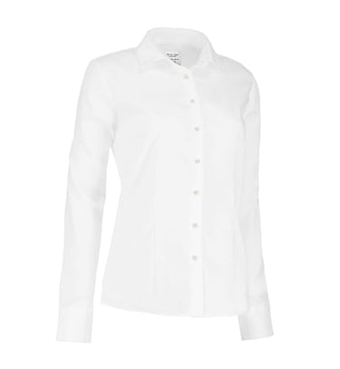 Seven Seas fine twill modern dame SS720 hvid str 2XL - 1