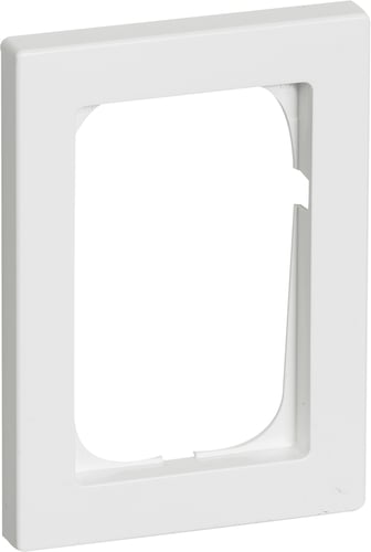 FUGA ramme Baseline 68 1,5 modul symmetrisk hvid - 1