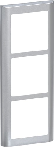 LK FUGA SOFT designramme 3 modul lodret stålmetallic - 1