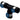 Geberit FlowFit tee 16 mm sort PPSU - 1