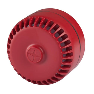 Indendørs sirene 100dB rød 9-28VDC SIR1992-R-LP - 1