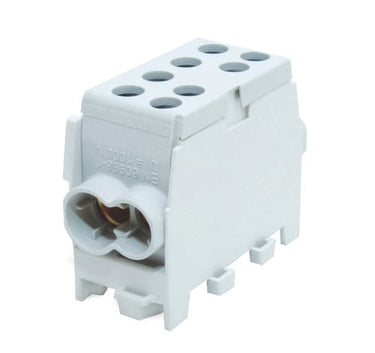 HLAK Klemme 25-1/2 M2 AL/CU Grå - 1