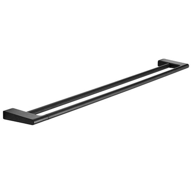 Pressalit Style håndklædestang dobbelt 810 mm mat sort - 1