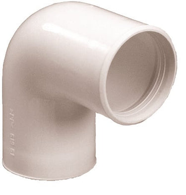 Purus vinkel 90° 32 mm hvid PP/TPE - 1