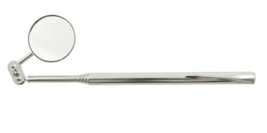 Inspektionsspejl Ø 30 mm med led og teleskopstang max L=430 mm - 1