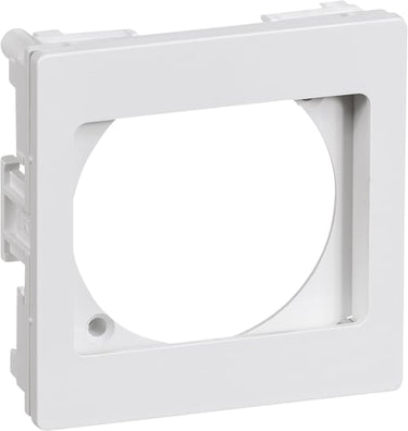 CLIC'LINE kanaldåse overgangsramme lav for 1,5 modul dåse til OPUS 66 indsats hvid - 1