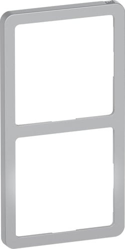 LK FUGA SLIM designramme stål 2 modul stål - 1