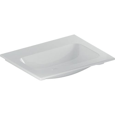 Geberit Icon håndvask 600 x 480 x 130 mm hvid porcelæn - 1